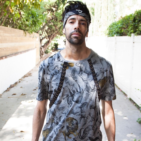 Algorythm Other - 🔴 Animal Print All Over Harness Tee NWT Unisex